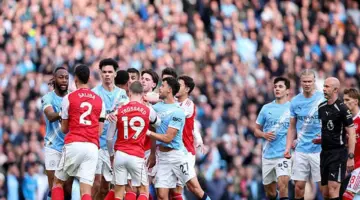 حظوظ آرسنال ومانشستر سيتي في التتويج بلقب الدوري الإنجليزي